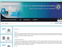 Tablet Screenshot of medethics.org.il